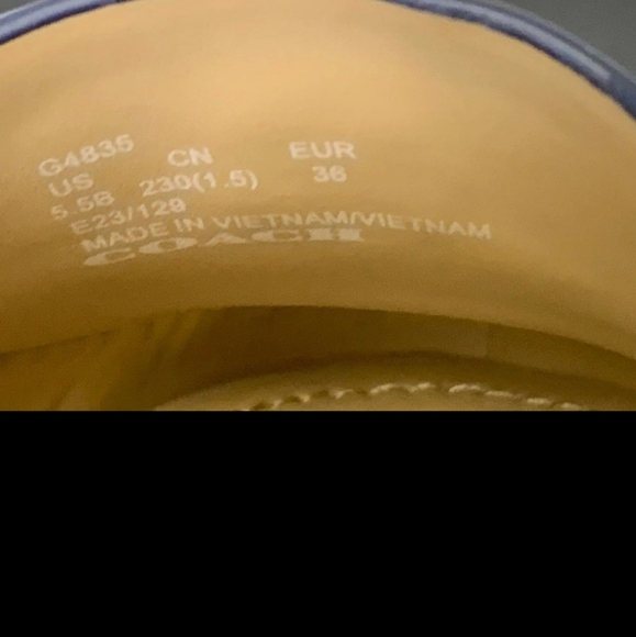 NEW! COACH Women's Marley Leather Driver Driving Style Loafer - Picture 7 of 11